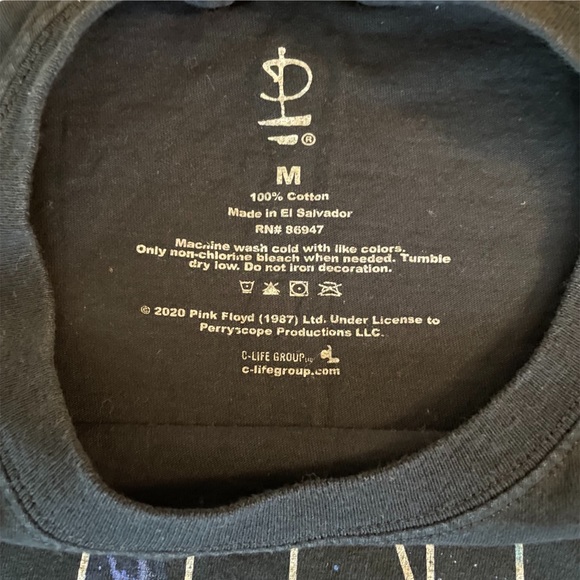 Pink Floyd Vintage Band Tee Size M - Picture 3 of 7